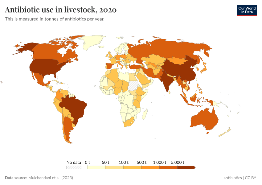 A thumbnail of the "Antibiotic use in livestock" chart