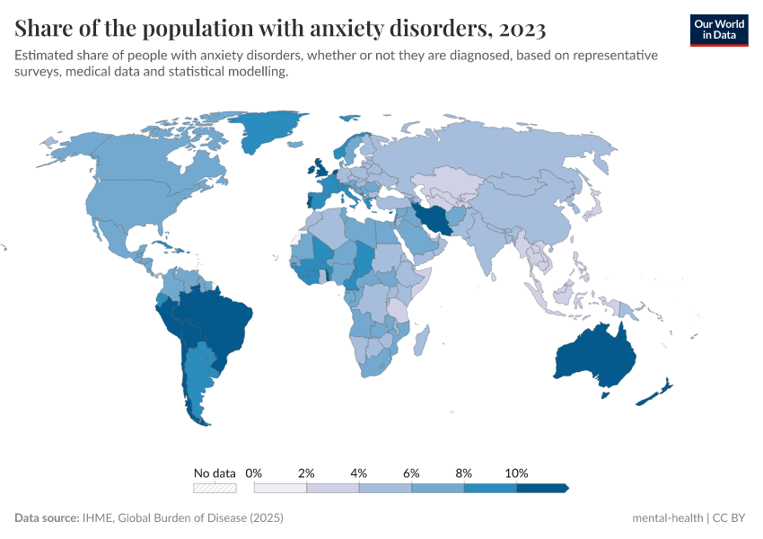 A thumbnail of the "Anxiety disorders prevalence" chart