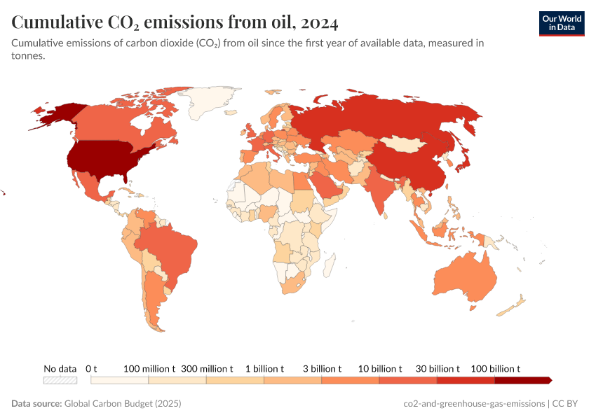 A thumbnail of the "Cumulative CO₂ emissions from oil" chart