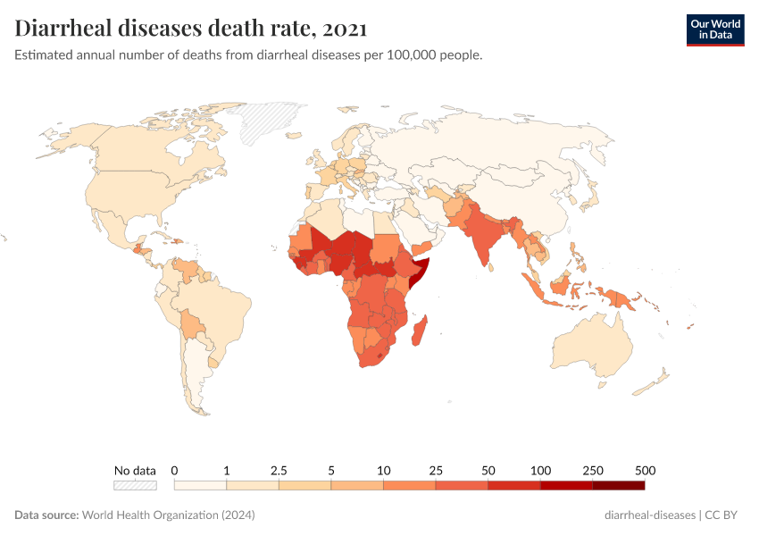 A thumbnail of the "Diarrheal diseases death rate" chart