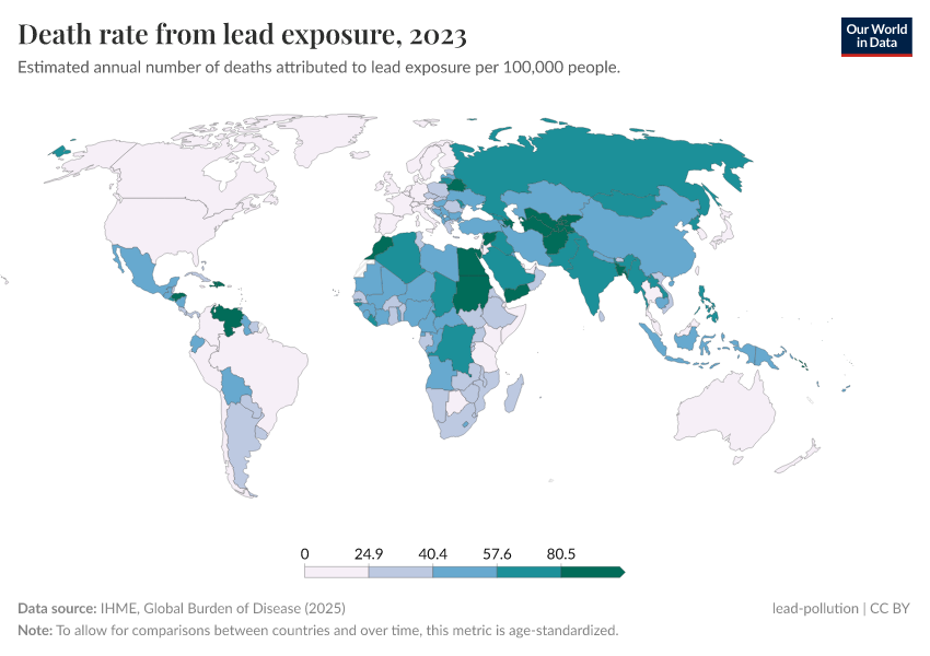 A thumbnail of the "Death rate from lead exposure" chart
