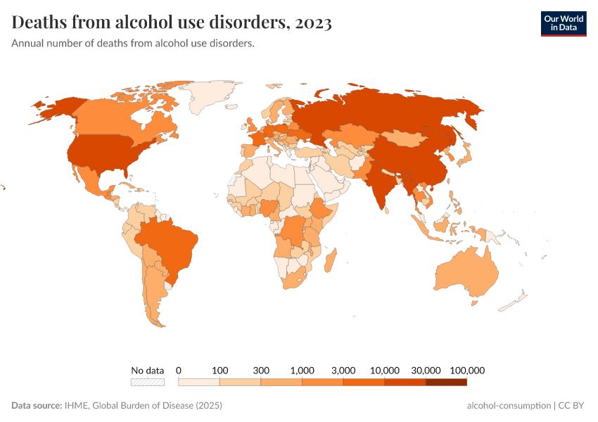 A thumbnail of the "Deaths from alcohol use disorders" chart