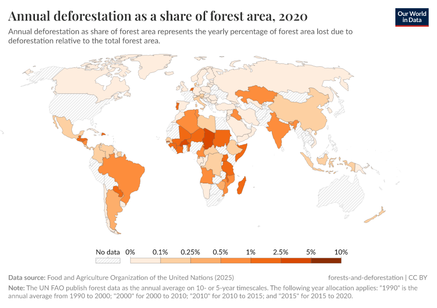 A thumbnail of the "Annual deforestation as a share of forest area" chart
