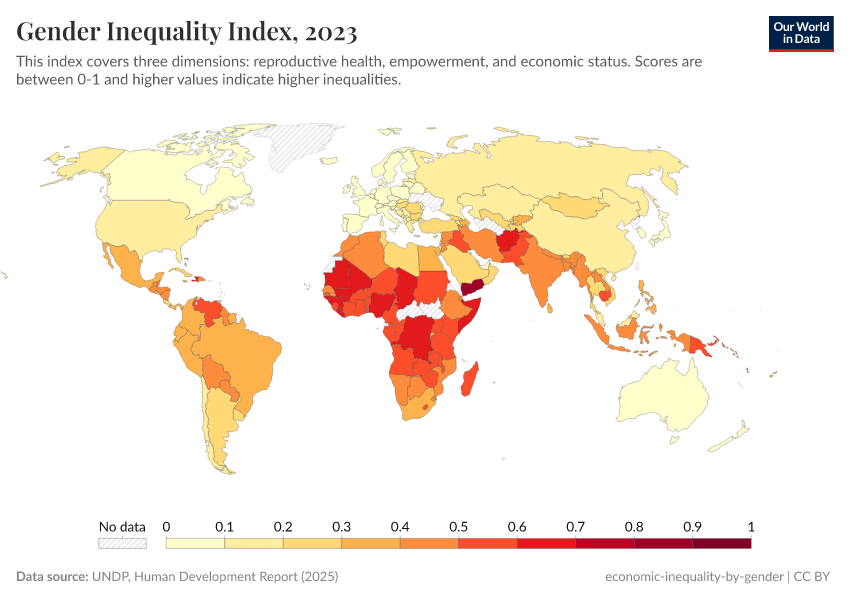 A thumbnail of the "Gender Inequality Index" chart