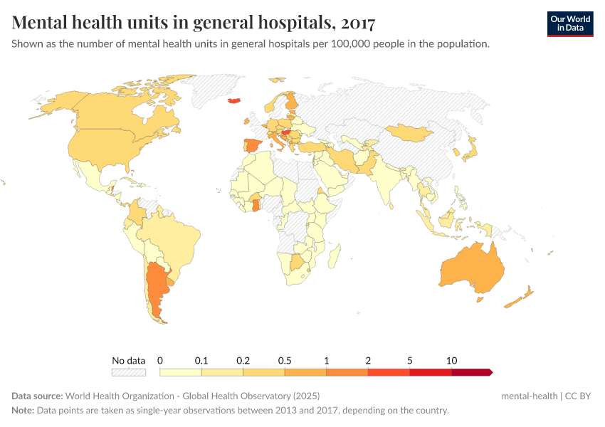A thumbnail of the "Mental health units in general hospitals" chart