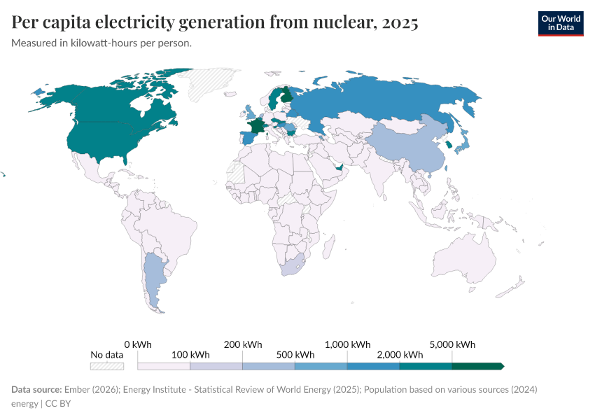 A thumbnail of the "Per capita electricity generation from nuclear" chart