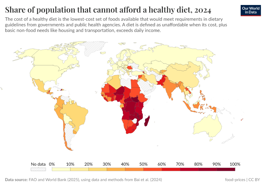 A thumbnail of the "Share of population that cannot afford a healthy diet" chart