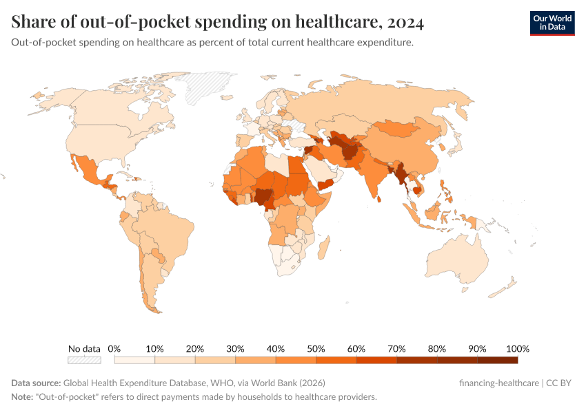 A thumbnail of the "Share of out-of-pocket spending on healthcare" chart