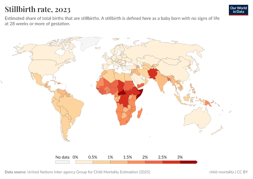 A thumbnail of the "Stillbirth rate" chart