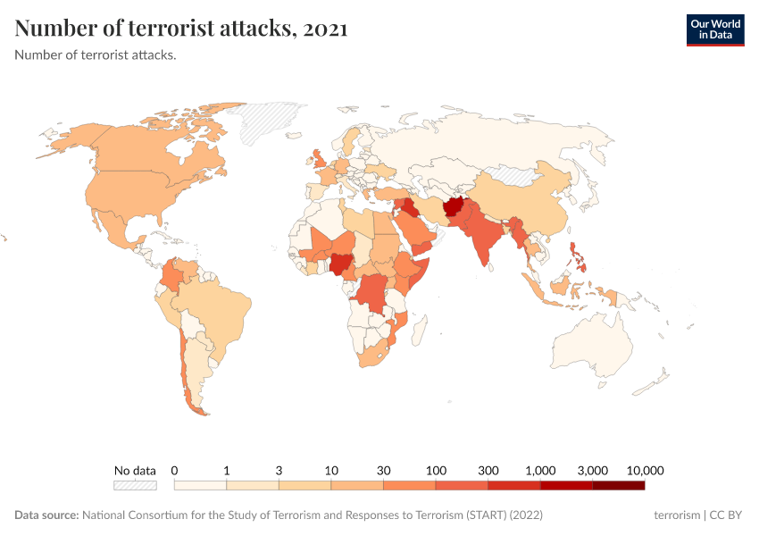 A thumbnail of the "Number of terrorist attacks" chart