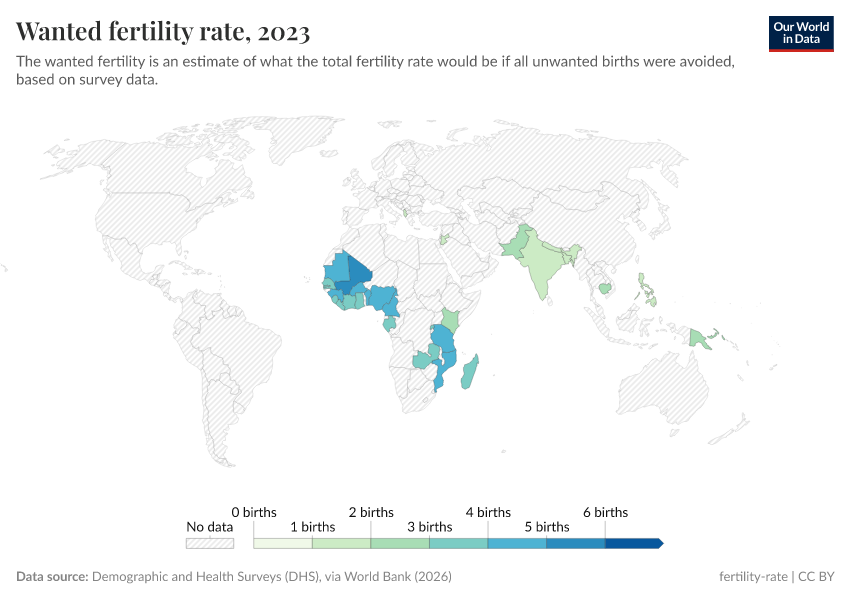 A thumbnail of the "Wanted fertility rate" chart